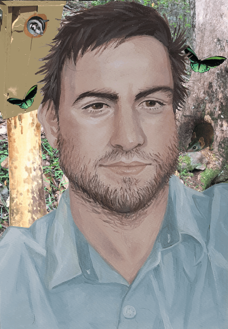 A young man visits Bungabbee - Abi Andrews