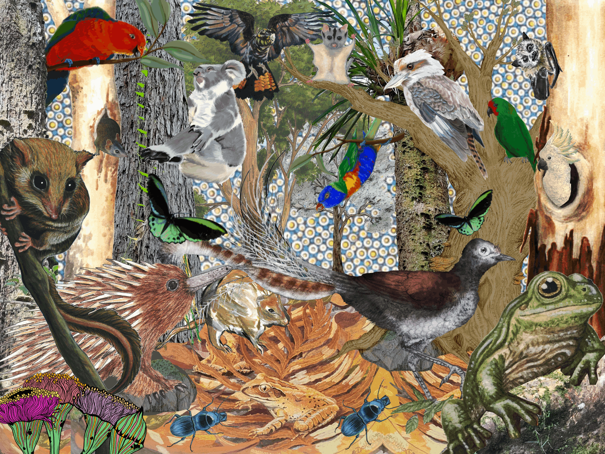 The animals celebrate - Abi Andrews